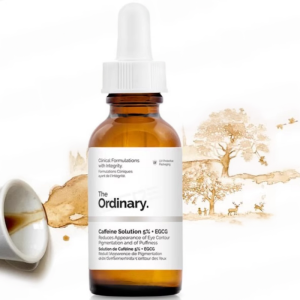 The Ordinary Caffeine Solution 5% + EGCG 30ml Lightweight Facial Eye Serum For Improving The Look Of Under‑Eye Puffiness