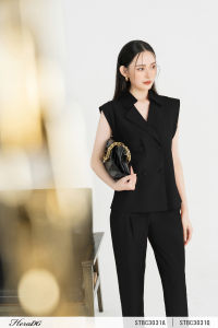 [Voucher 15% MOV 199K cap 100K  Quần baggy nữ HeraDG thiết kế chiết ly bong trẻ trung thanh lịch STBC3031Q