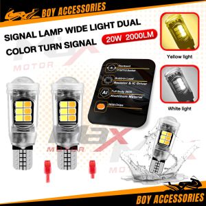 Yamaha NVX155 Aerox155 / Y15 V1/V2 / Y16 / LC135 V8 / NMAX V1/V2 / XMAX DRL Dual LED T15 Signal Light Day Light