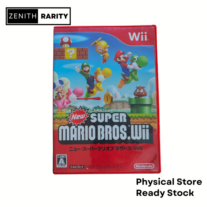 Mario Rarity Zenith Rarity Nintendo Wii game New Super Mario Bros | Lazada