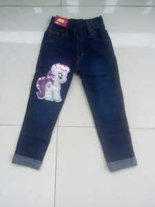 Celana Panjang Jeans anak Perempuan 4 - 5 Tahun