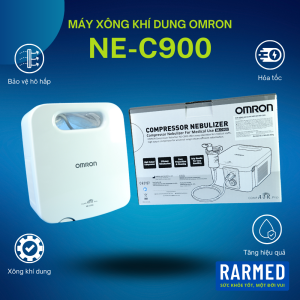 Máy xông khí dung Omron NE-C900 công suất cao dùng phòng khám bệnh viện