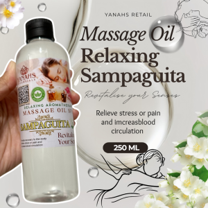 250ml Sampaguita Massage Oil – For Relaxation & Revitalization