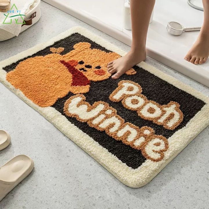 KS thảm sàn phòng vệ sinh hoạt hình phòng tắm thấm thảm chống trượt cửa ...