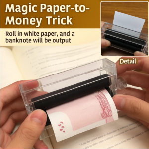 Magic Props White Paper Turns into Money Toy Card Printing Machine White Paper Turns into Real Money Printing Magic Close-Up Performance印刷机魔术道具