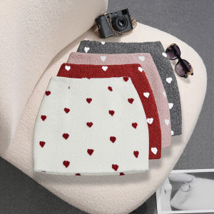 COD Korean girls feel age-reducing circle skirt fashion womens clothing high waist and thin love A-shaped skirt 98582026 new product
