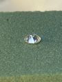 Đá Moissanite size 5.4mm - Kim cương nhân tạo - Kiểm định GRA. 