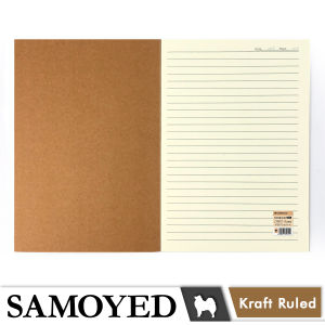 Buku Tulis / Catatan / Black / Kraft Notebook B5 Samoyed NTBK-ST2-B5 Plain / Ruled / Grid / Polos / Garis / Kotak