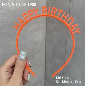 Cài Tóc Nhựa Chữ Happy Birthday Màu Sắc Cho Ngày Sinh Thần Ấn Tượng Phụ Kiện Tóc Nữ Xu Hướng Mới