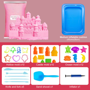 Space sand toys set boys girls clay childrens toys safe and harmless magic sand playdough colored clay