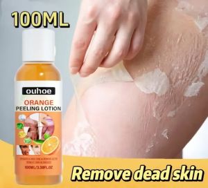 100ml  Orange Peeling Lotion Remove Dead Skin Exfoliating Whitening and Smoothing New Skin