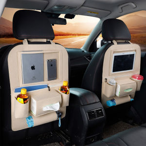 Universal Car Back Seat Organizer Car Seat Storage Bag Automobile Interior Organizer Car Seat Tablet Holder