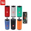 Official T&G TG-113A Splash proof Wireless Stereo Portable Bluetooth Speaker USB TF RADIO BLUETOOTH. 