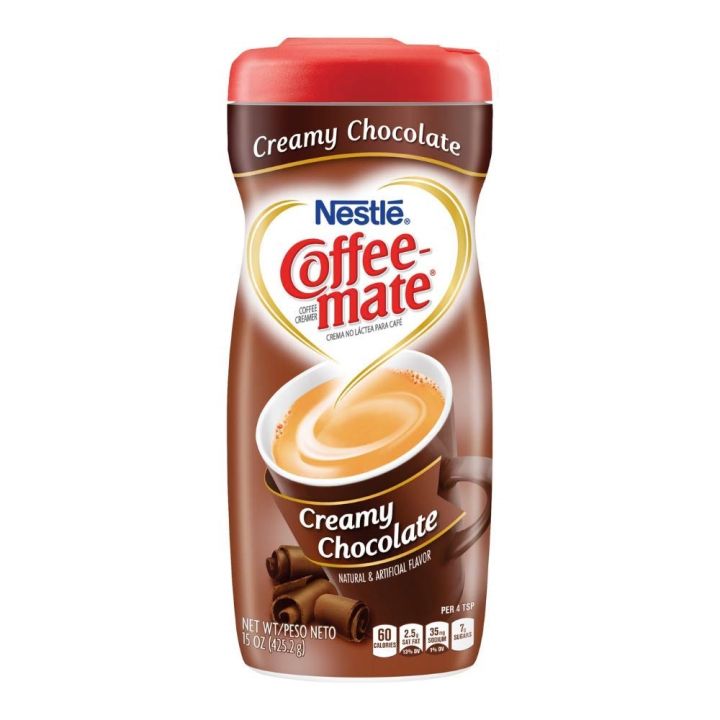 Coffee Mate Creamy Chocolate Powder Coffee Creamer 15 Oz. Canister ...