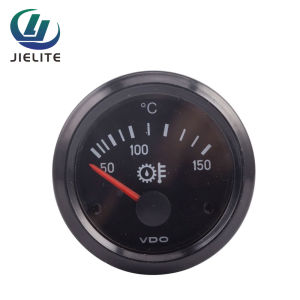 VDO 12V/24V Diesel Oil Temperature Gauge for Genset Parts Automotive Engine Monitoring Accessory