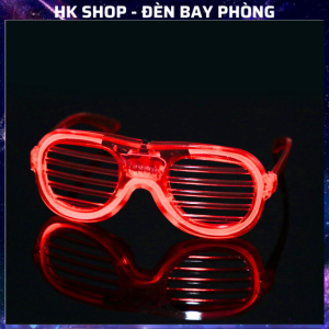 Kính Phát Sáng Gắn Đèn LED Nhấp Nháy Nhiều Màu Vui Nhộn Sử Dụng Cho Tiệc Tùng