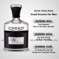 Nước Creed Aventus For Men EDP - Nước Hoa Nam Với Mùi Hương Ấm Áp, Hiện Đại, Cho Phái Mạnh Tự Tin. 