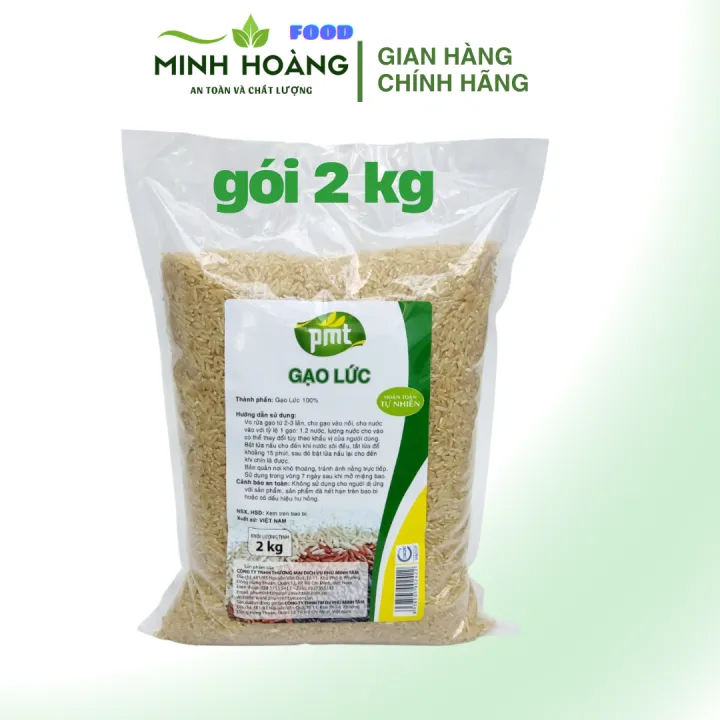 Gạo lức - Công ty Phú Minh Tâm (túi 2kg)