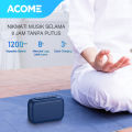 Acome Special Bundling Speaker Bluetooth 5.0 Portable Ultra Bass TWS  A1 + ACOME Micro SD Card 32GB High Speed Up To 90MB/S Class 10 Memory Card All device - Garansi Resmi 1 Tahun. 