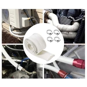 【Aust】 cho webasto cho eberspacher 22mm và 24mm 3 mét ống xả Kính Sợi Ống tụt chiều dài linh hoạt