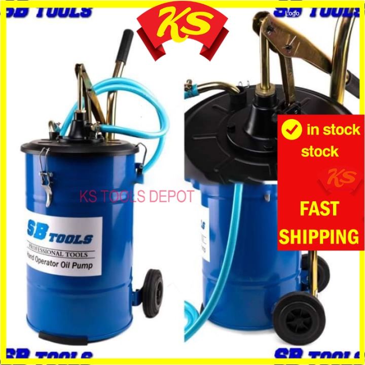 SB Tools 20L Hand Operated Oil Pump Gear Oil Pump gear oil pump manual