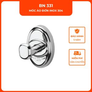 Móc áo đơn inox 304 BAO BN 331