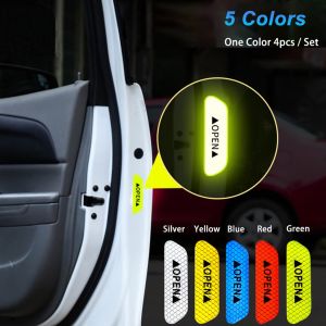 8 Style Car Sticker 5D Carbon Fiber Stickers Car Stickers And Decals Auto Reflective Strip Warning Car Styling Accessories