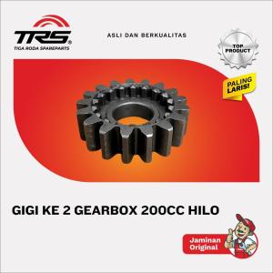 TRS gigi (17T) ke 2 dalam gearbox 200CC hilo doble power
