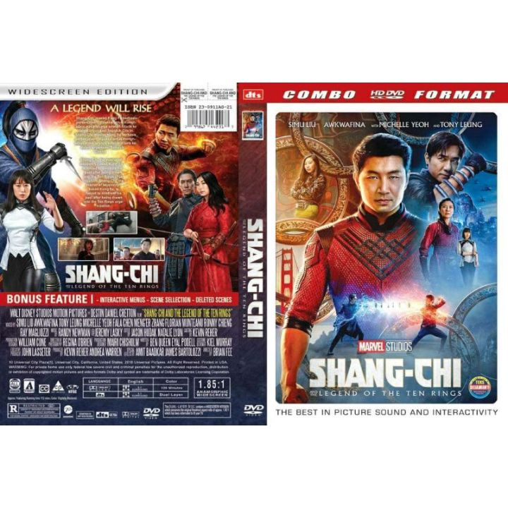 DVD Film Shang-Chi And The Legend Of The Ten Rings