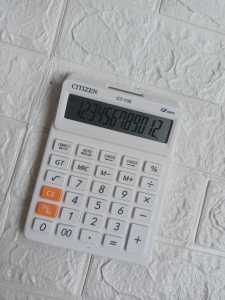 kalkulator dagang - kalkulator 12 digit CT 135
