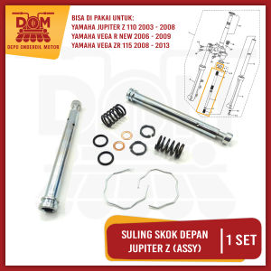 Suling Skok Depan Assy Jupiter Z (PSP) Harga Per Set Sulingan As Shock Kit Yamaha Jupiter Vega R