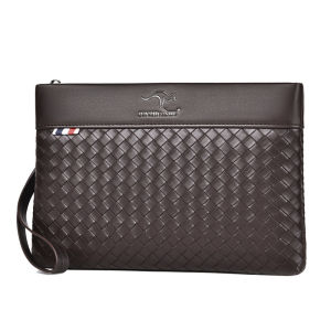 Dompet Besar JUNZIDAISHU Pria Dompet Clutch Cowok Premium Tas Tangan Kulit Sintetis Dompet Bisnis Dompet Anak Kuliah Motif