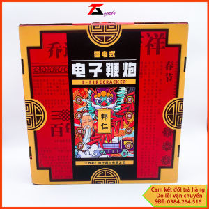 DÂY PHÁO ĐIỆN TỬ CÓ TIẾNG TO TRANG TRÍ TẾT ÂM THANH SỐNG ĐỘN NHƯ THẬT PHÙ HỢP CÁC SỰ KIỆN TÂN GIA TIỆC LỄ TẾT