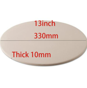 Pizza stone baking stone 12X12 inch heavy rectangular engineering tuff cordierite perfect for oven and grill