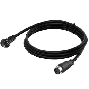 Mini Din 9Pin Adapter Cable Excellent Electrical Conductivity 9Pin Male to Female Cable for Media Centers
