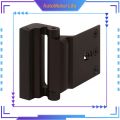 【Upgrade Your Style】 Aluminum Alloy Hinge Door Reinforcement Lock Security Door Reinforcement Lock (including. 