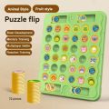 Memory Chess Board Game Flip Chess Mainan Edukasi Anak Catur Board Game Mainan Flip Chess Edukasi Papan Memories Permainan Melatih Fokus. 
