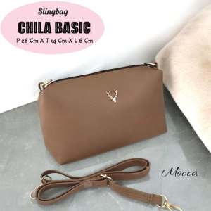 LOKAL PREMIUM Tas Wanita Selempang 3 Ruang AXEL Tali Panjang Dan Pendek Slingbag Trendy