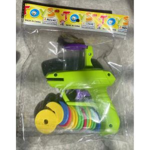 Turnip UFO toy gun Classic Frisbee gun Soft bullet gun childrens toy