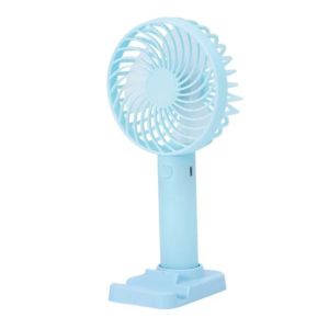 Portable USB Rechargeable Mini Fan Desk Fan Kipas Meja Phone Holder Stand