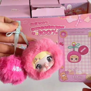 Nommi Baby 100% Sweetness Blind Box Nommi V9 Pendants Mibao V3 Anime Doll Surprise Bag Kawaii Mibao Vinyl Plush Mystery Box Toys2026