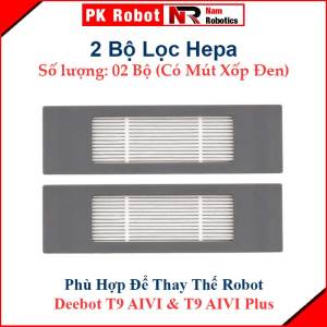 Phụ Kiện Thay Thế Robot Deebot T9 AIVI T9 AIVI Plus (T9 AIVI+) Đôi Chổi Lăn Chổi Cạnh Bộ Lọc Khăn Lau Túi Bụi/