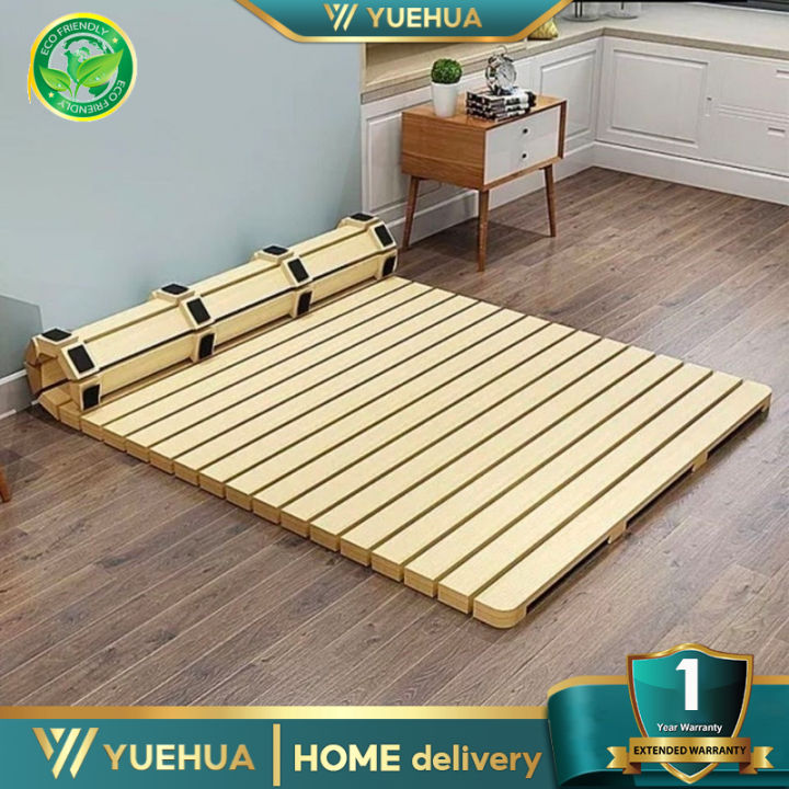 Solid Wood Bed Board Tatami Breathable Mattress Frame Moistureproof