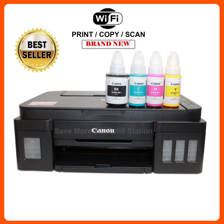 Canon PiXMA G3800 Wireless/Wi-Fi All in One ink Tank Printer READY TO SHIP
