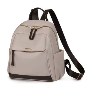 TB BAG #4048 FASHION PLAIN CHIC NYLON 12INCHES CASUAL BACKPACK CLASSIC STYLE RUCKSACK FOR WOMEN