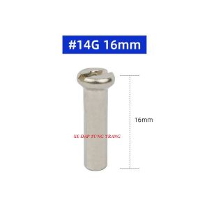 Nắp chân đồng căm xe đạp chất liệu đồng thau Combo 10 nắp .