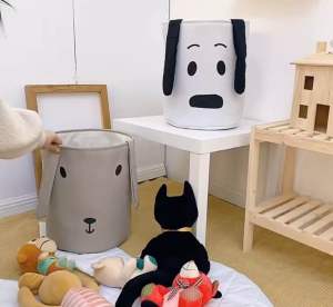 ตะกร้าผ้า ถังใส่ของอเนกประสงค์ น่ารักๆๆ