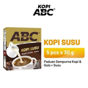 Instant Drink Coffee / Kopi ABC Kopi Susu Kopi Plus Kopi Hitam Gula Aren Klepon Moka Qahwa Kurma Renceng Kopi Bubuk Merah 60 Gr