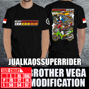 BAJU KAOS DISTRO YAMAHA BROTHER VEGA MODIFICATION