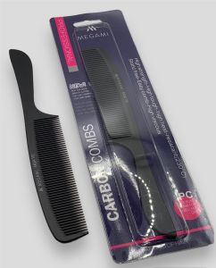 Sisir Rambut Sisir Styling Alat Potong Rambut Sisir Karbon Megami MGA 110